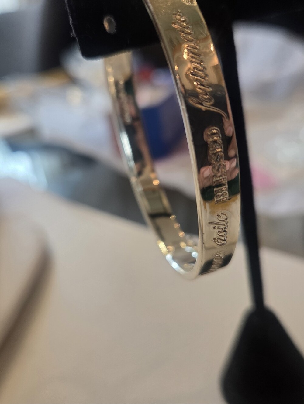 Stella & Dot Silver Cuff Bracelet